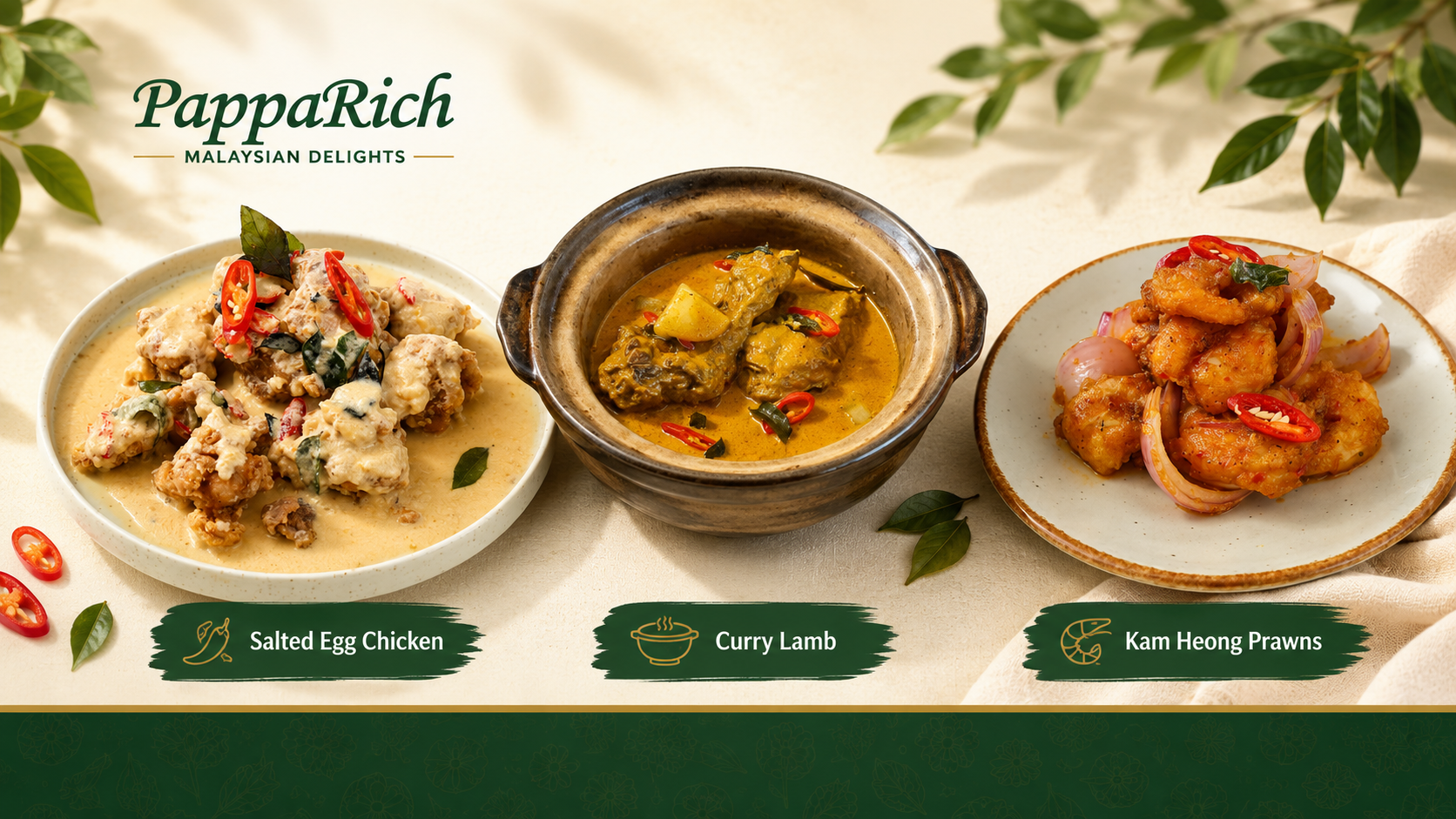 PappaRich banner