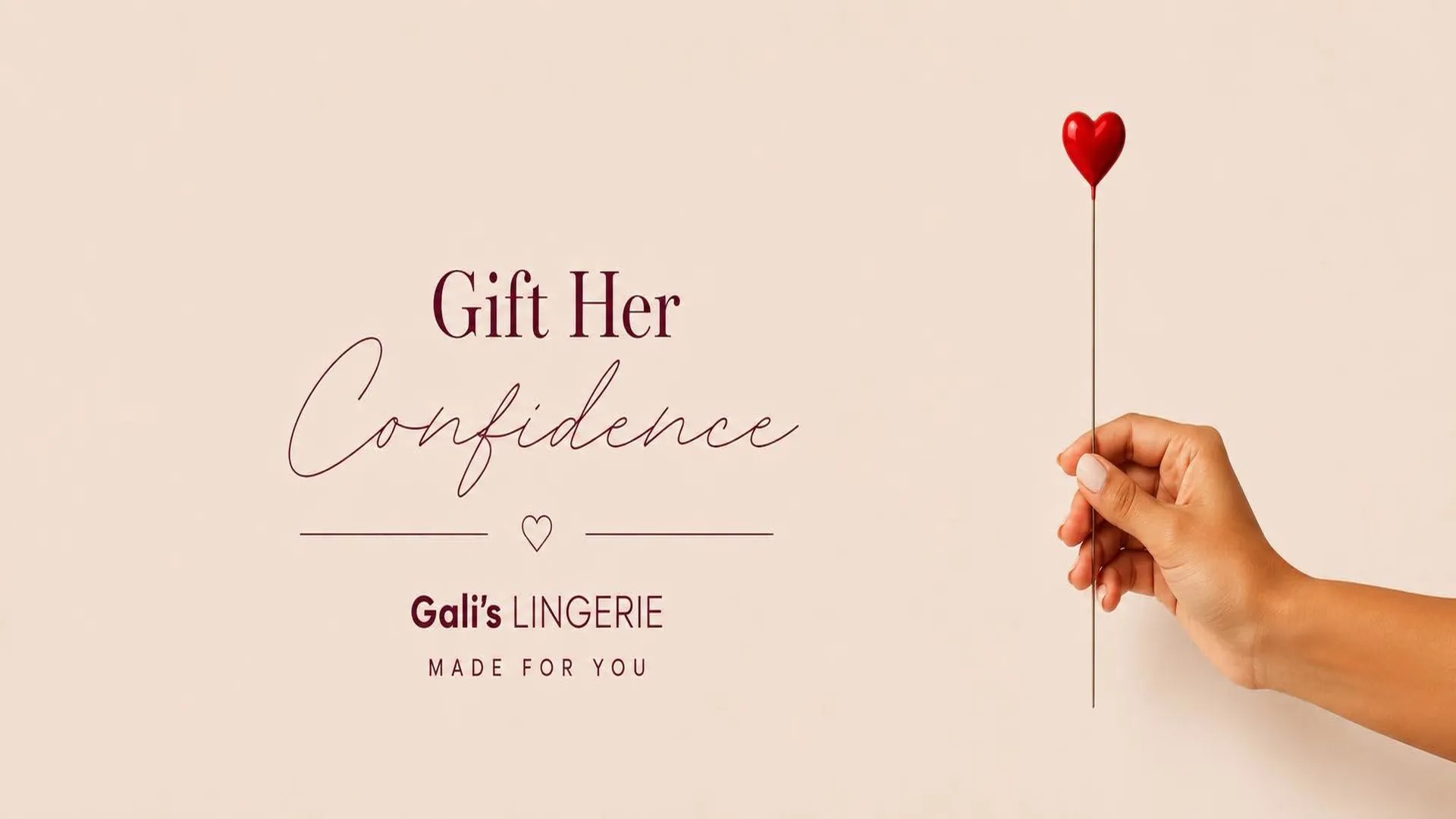 Gali's Lingerie banner