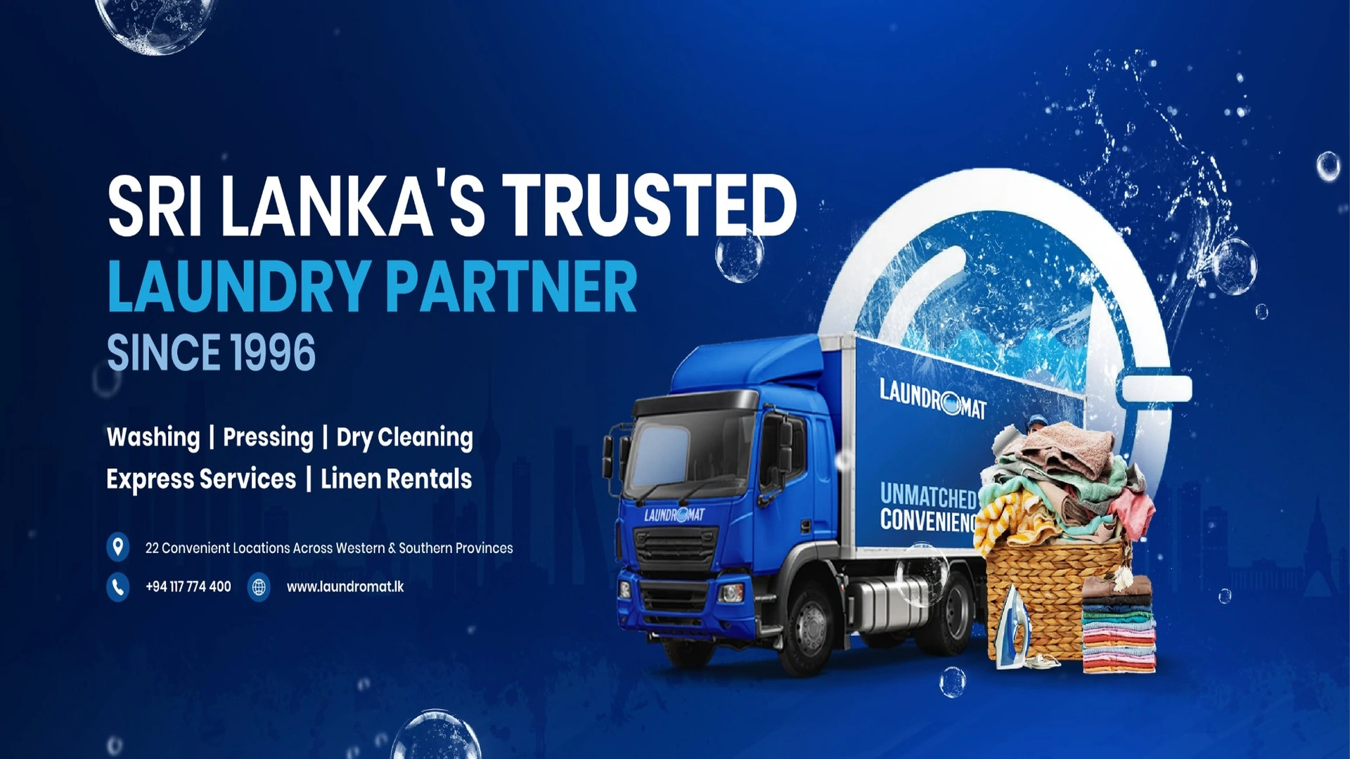 Laundromat banner