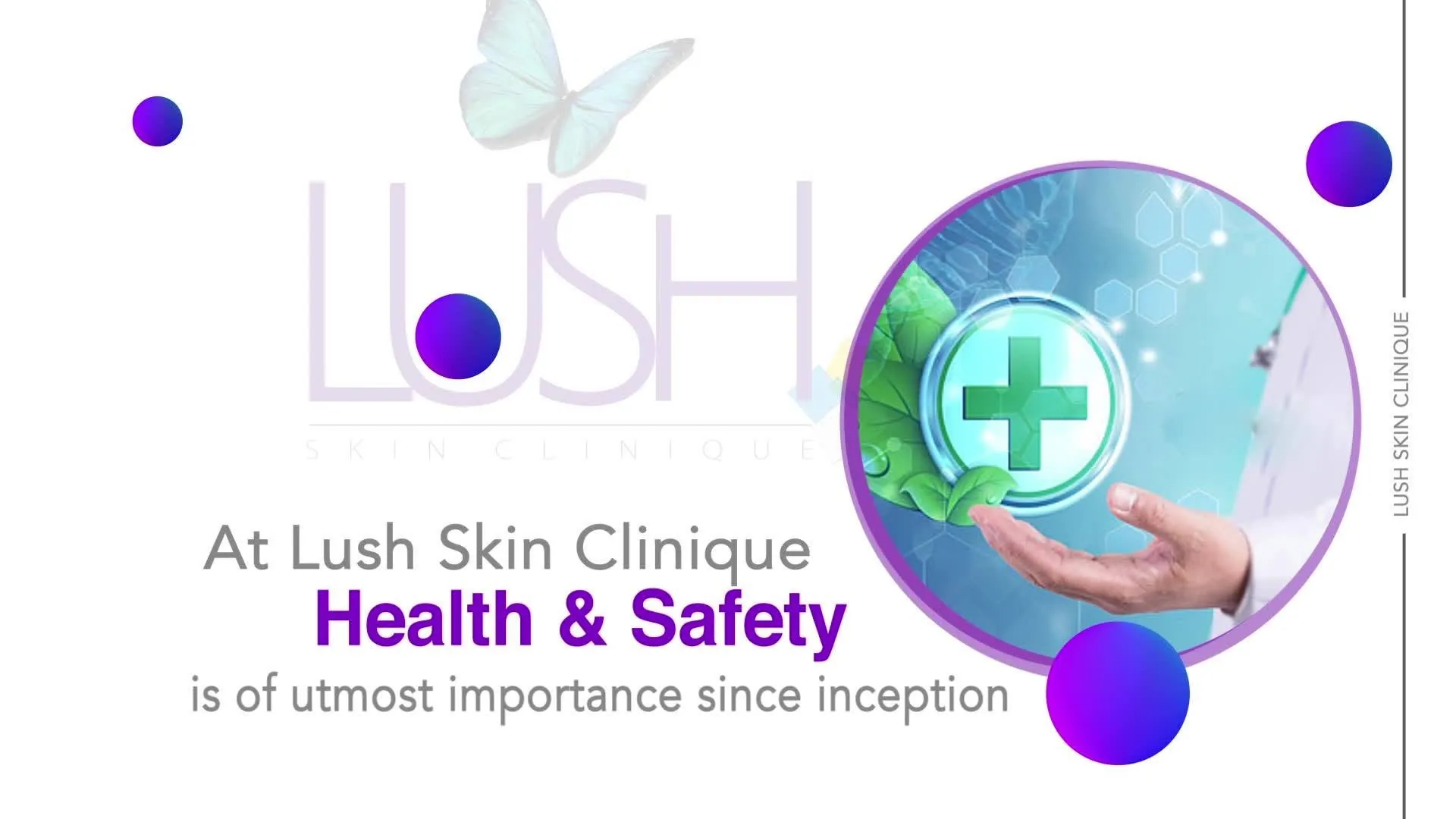 LUSH Skin Clinique banner