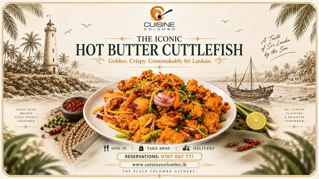 Cuisine Colombo - Courtside banner