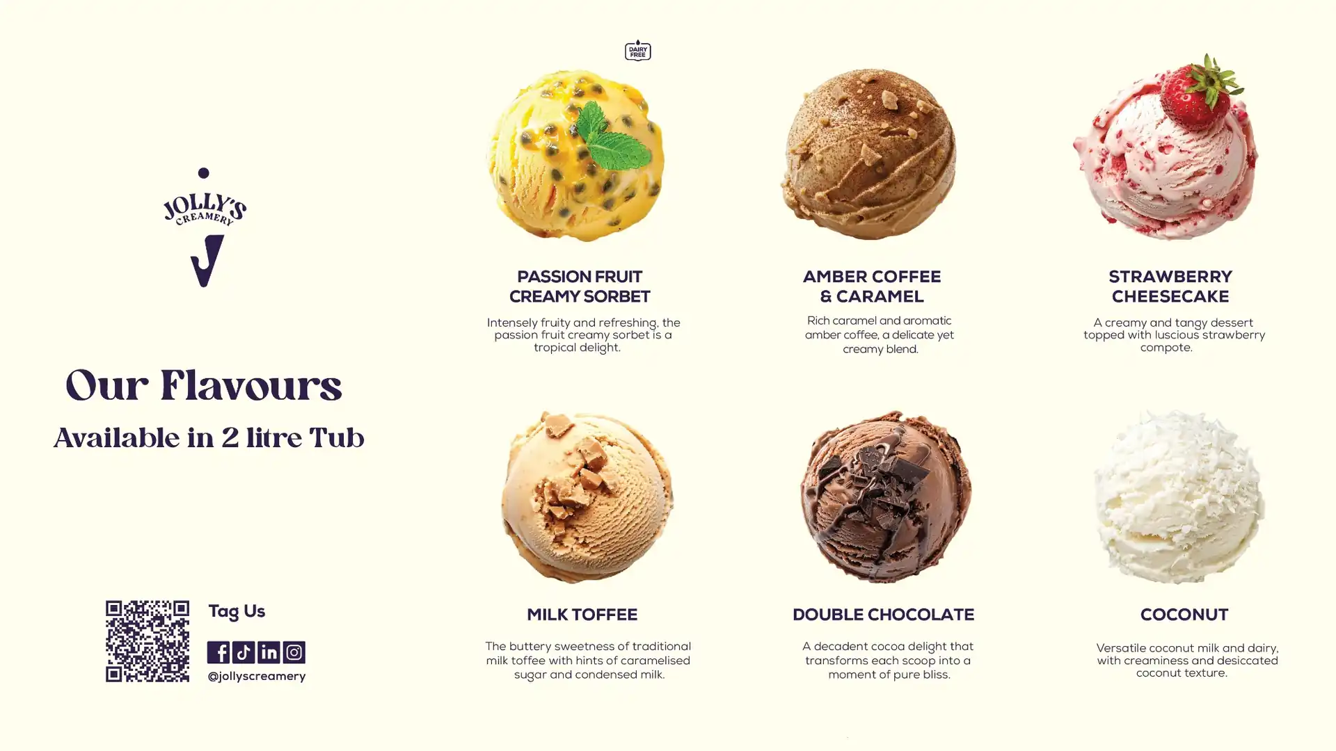 Jolly's Creamery banner