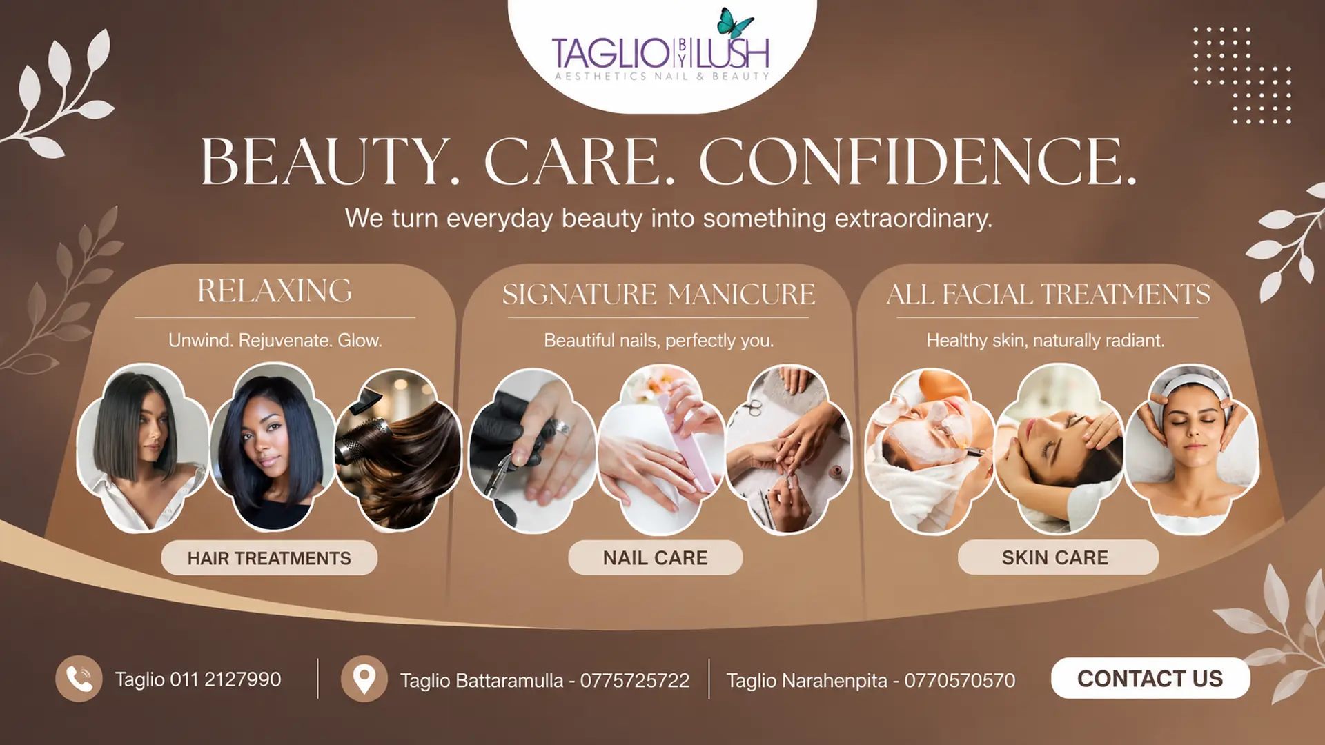 Taglio by Lush banner