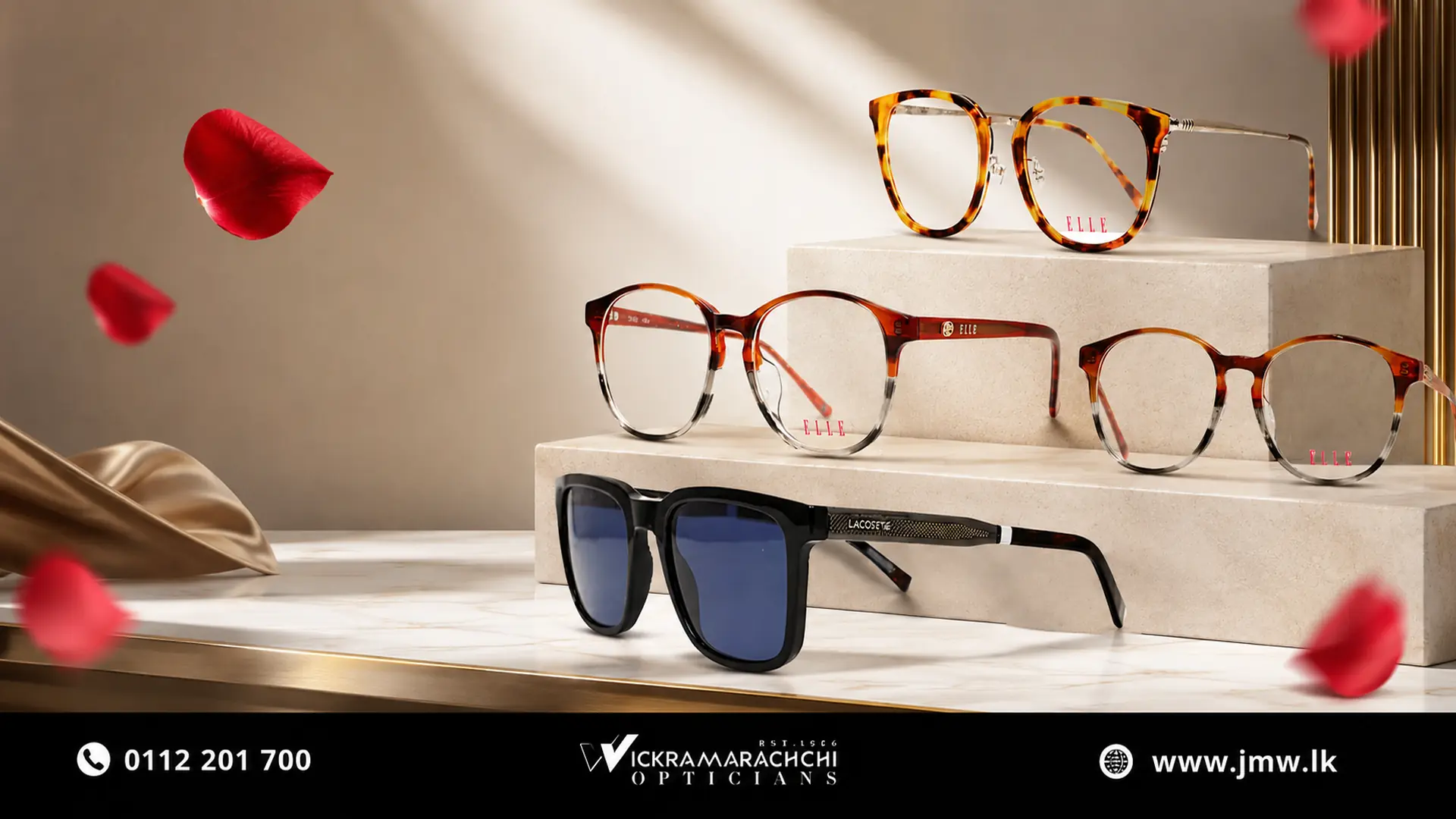 Wickramarachchi Opticians banner